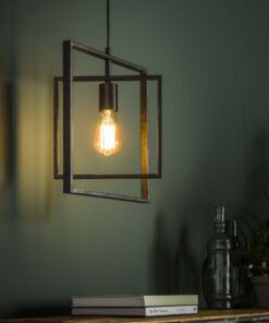 Køb FreeStyle - Loftlampe i patineret metal Levering med pære(r) online billigt møbel