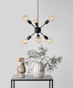 Køb Flight - Loftlampe i sort metal