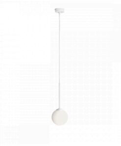 Køb Stick - Loftlampe i hvid metal og glas