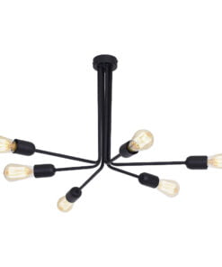 Køb Flight - Loftlampe i sort metal