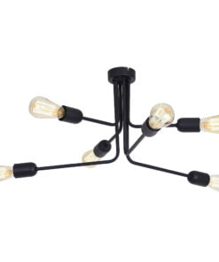 Køb Flight - Loftlampe i sort metal