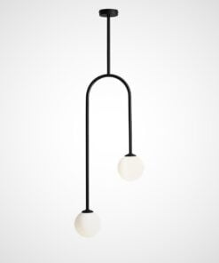 Køb Novus - Loftlampe i metal og glas online billigt møbel