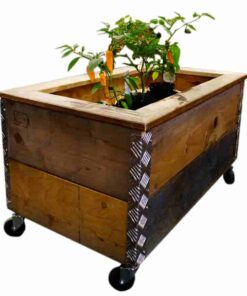 Køb Arizona - Plantekasse i genbrugstræ