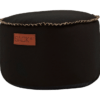 Køb Puf RETROit Canvas drum Black online billigt møbel