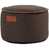 Køb Puf RETROit Canvas drum Dark Brown online billigt møbel