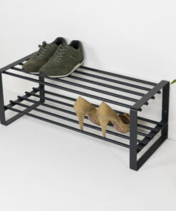 Køb Dinex - Skostativ i sort metal online billigt møbel