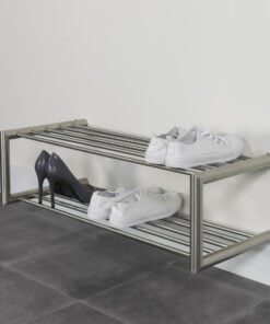 Køb Ironstyle - Skohylde i rustfri stål online billigt møbel