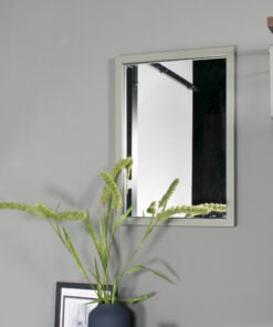Køb Espejos - Spejl i støvet grøn metal online billigt møbel