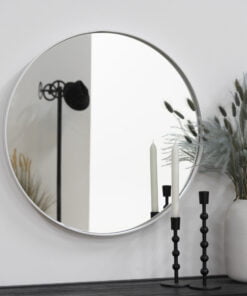Køb Fugaz - Spejl i hvid metal