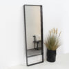 Køb Fugaz - Gulvspejl i sort metal