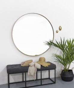 Køb Fugaz - Spejl i guld farvet metal