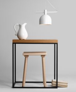 Køb Tudor - Loftlampe i hvid metal online billigt møbel