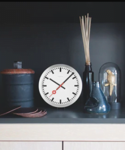 Køb Union - Vægur-bordur i aluminium med minut markeringer