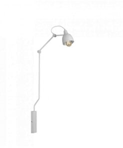 Køb Verdi - Væglampe i hvid metal online billigt møbel