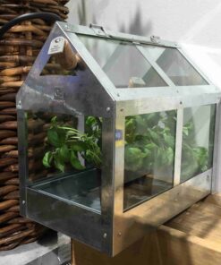Køb Calinornia lille væksthus i galvaniseret stål