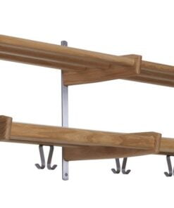 Køb Soul - Dobbelt hattehylde med en bredde på 115 cm Lakeret eg online billigt møbel