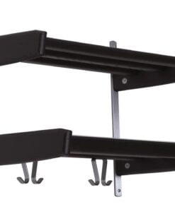 Køb Soul - Dobbelt hattehylde med en bredde på 90 cm Sortbejdset lakeret eg online billigt møbel