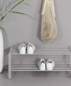 Køb Dinex - Skostativ i silky taupe metal online billigt møbel