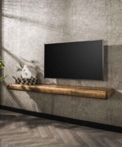 Køb Estanto - Væghylde i massiv akacietræ