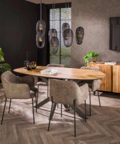 Køb Zotti - Spisebord i genbrugs teak finer