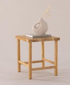 Køb Booster - Skammel i teaktræ