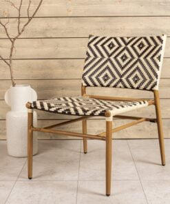 Køb Meru - Hvilestole i aluminium og kunst rattan online billigt møbel