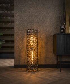 Køb Matiz - Gulvlampe i sandblæst aluminium