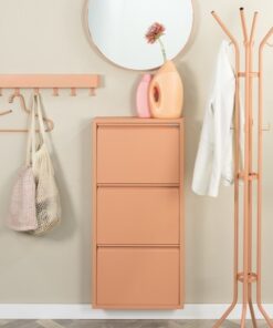 Køb Jasper - Stumtjener i terracotta farvet metal online billigt møbel