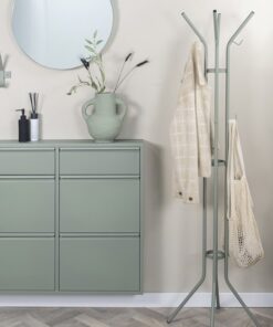 Køb Jasper - Stumtjener i støvet grøn  metal online billigt møbel