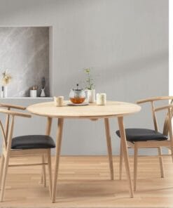 Køb DT 100 - Rundt spisebord i massiv eg
