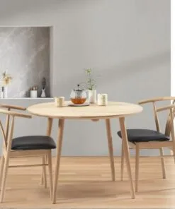 Køb DT 100 - Rundt spisebord i massiv eg